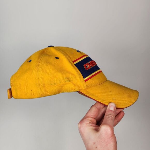 Steve & Barrys Chevy Racing Hat NASCAR Chevrolet Embroidered Spellout Colorblock - Picture 5 of 9